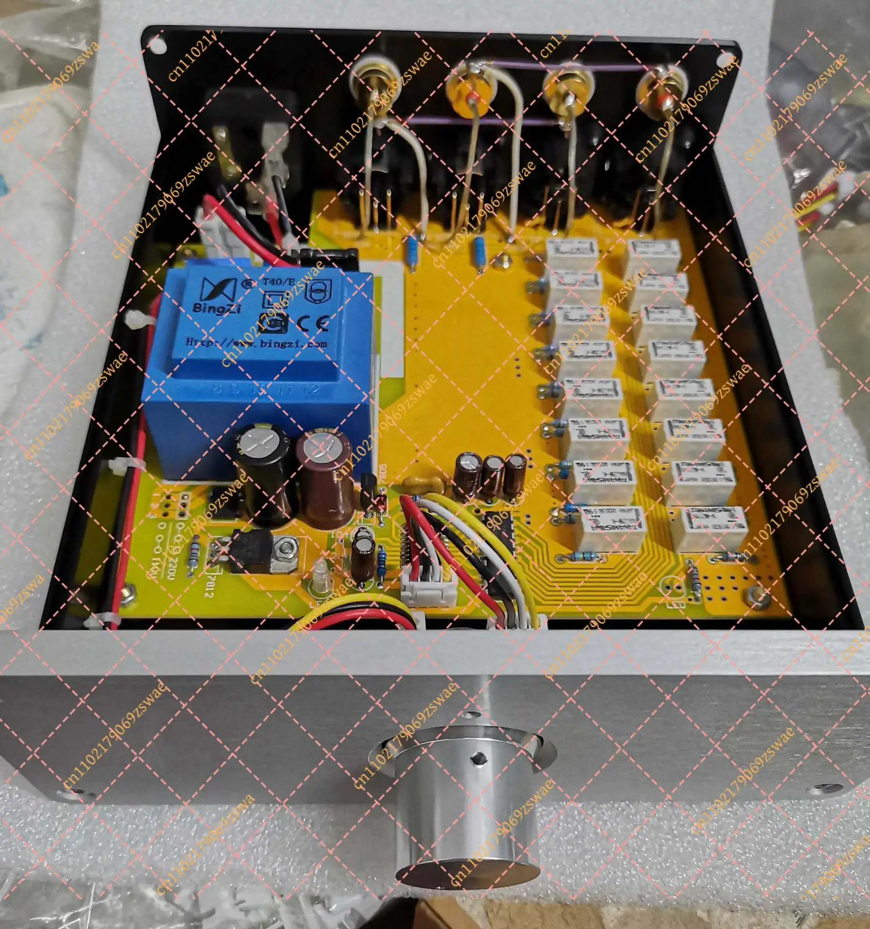 High-precision relay volume controller / balance potentiometer / balanced front stage / passive front stage