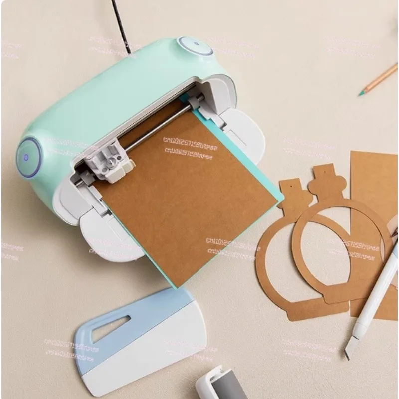 Mini-XR Die-Cut Machine, Home Scanncut Hobby Craft, Heat Transfer Vinyl Sticker Cutters, Crafting Cutting Plotter for Cricu