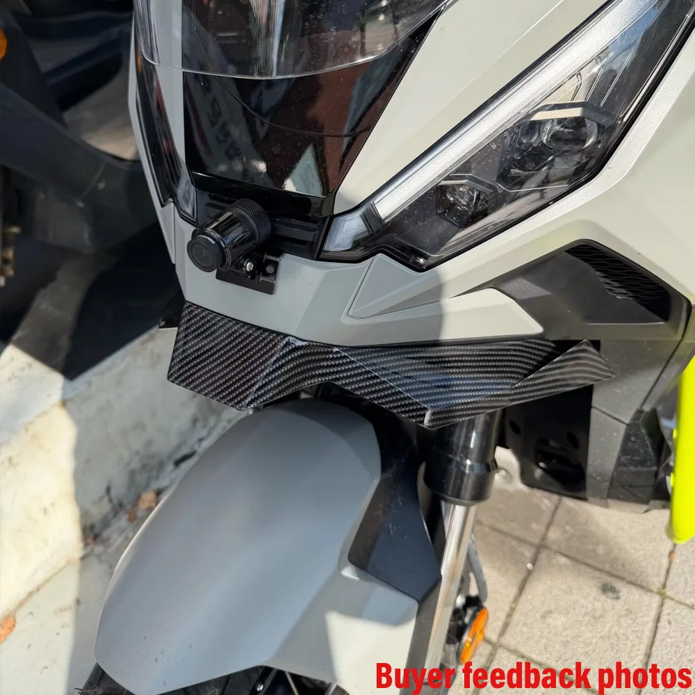 혼다 XADV 750 X-ADV750 2025 2026 모터사이클 프론트 립 스포일러 에어로다이나믹 윙 익스텐션 커버 네이키드 프론트 비크 페어링 카울 썸네일 4