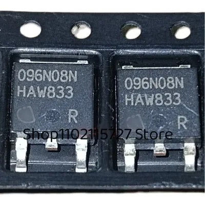 

10Pcs 096N08N IPD096N08N3 SMT transistor field-effect transistor