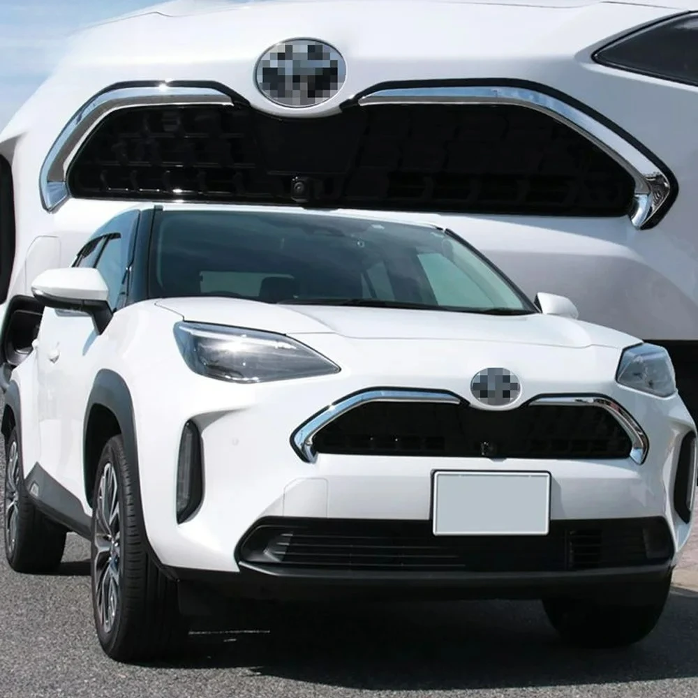 for-toyota-yaris-cross-2020-2021-abs-balck-car-front-bumper-grille-grills-strip-trims-cover-front-mesh-trim-exterior-accessories