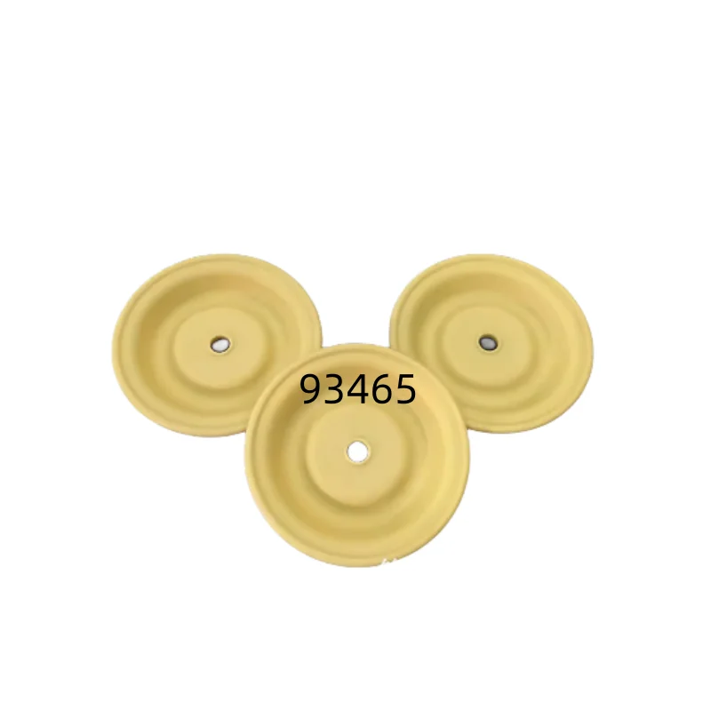 1/2 Pump Diaphragm Beige Sandow Rubber Backed Membrane      93465