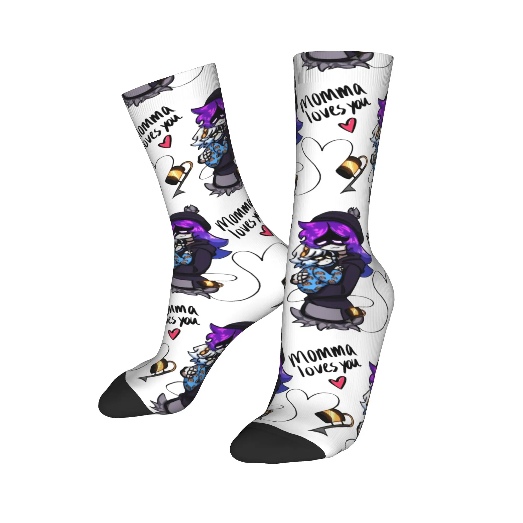 

Новые мужские носки, повседневные носки с героями мультфильмов, убийства, дроны, полиэстеровые женские носки для скейтборда, весна-лето, осень-зима