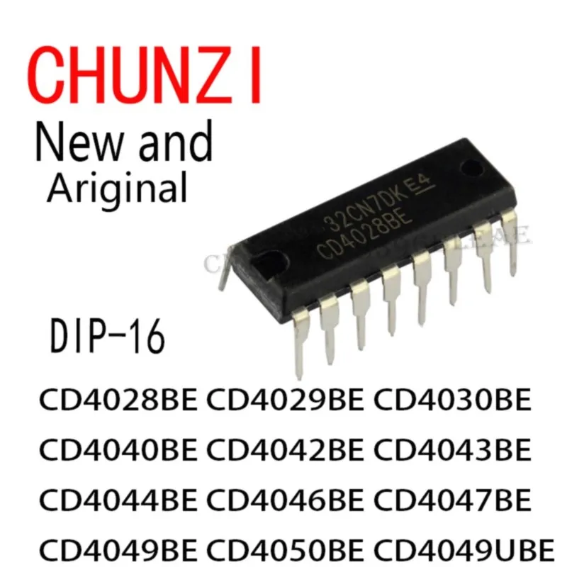 10 SZT. DIP-16 CD4028BE CD4029BE CD4030BE CD4040BE CD4042BE CD4043BE CD4044BE CD4046BE CD4047BE CD4049BE CD4050BE CD4049UBE...