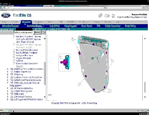 For Ford ETIS IDS Offline Service Manual Installation VMware Version Research with VIN and Mechanical Repairs Fully Functional