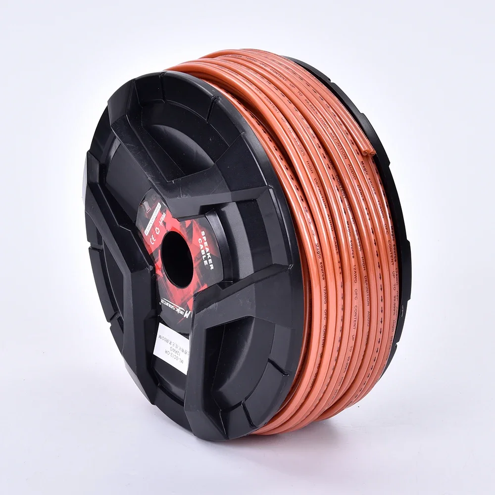 Cavo per altoparlante Stereo OFC 16 AWG 328 piedi/100M per auto o Home Theater