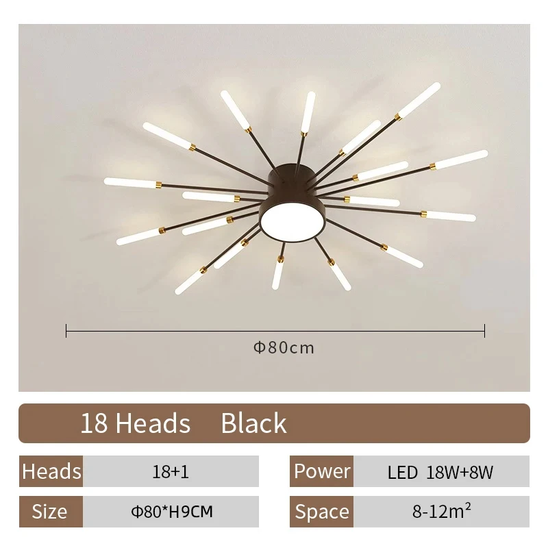 Black 18-1 head