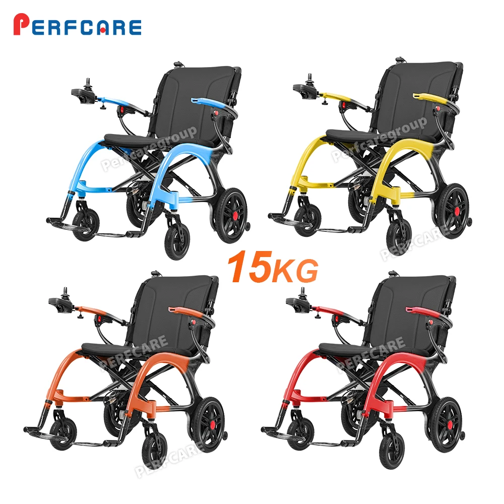 Bestseller 150kg Tragbarer Elektro Rollstuhl Manuel Rollstuhl Pfleger Rollstuhl 4-in-1 500W Motor Elektromagnetische Bremse