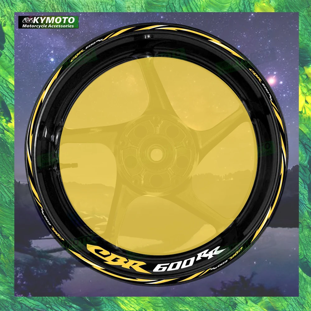

For Honda CBR600RR CBR 600RR motorcycle accessories 17-inch front and rear rims decals fairing stickers stripe decoration