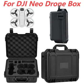 DJI NEO 드론용 방폭 케이스, PU 휴대용 여행 핸드백, 방수 하드 쉘 박스, DJI NEO 보관 가방 액세서리