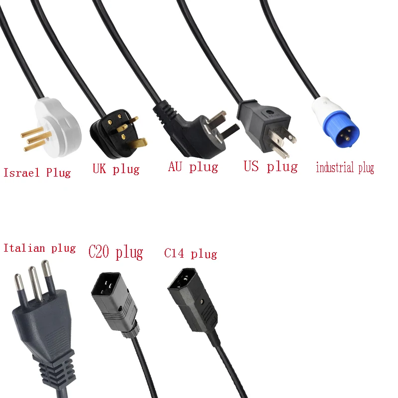 Aluminum alloy shell PDU power board 19 inch EU socket 7AC, with overload protection and surge protection 2m wired/wireless