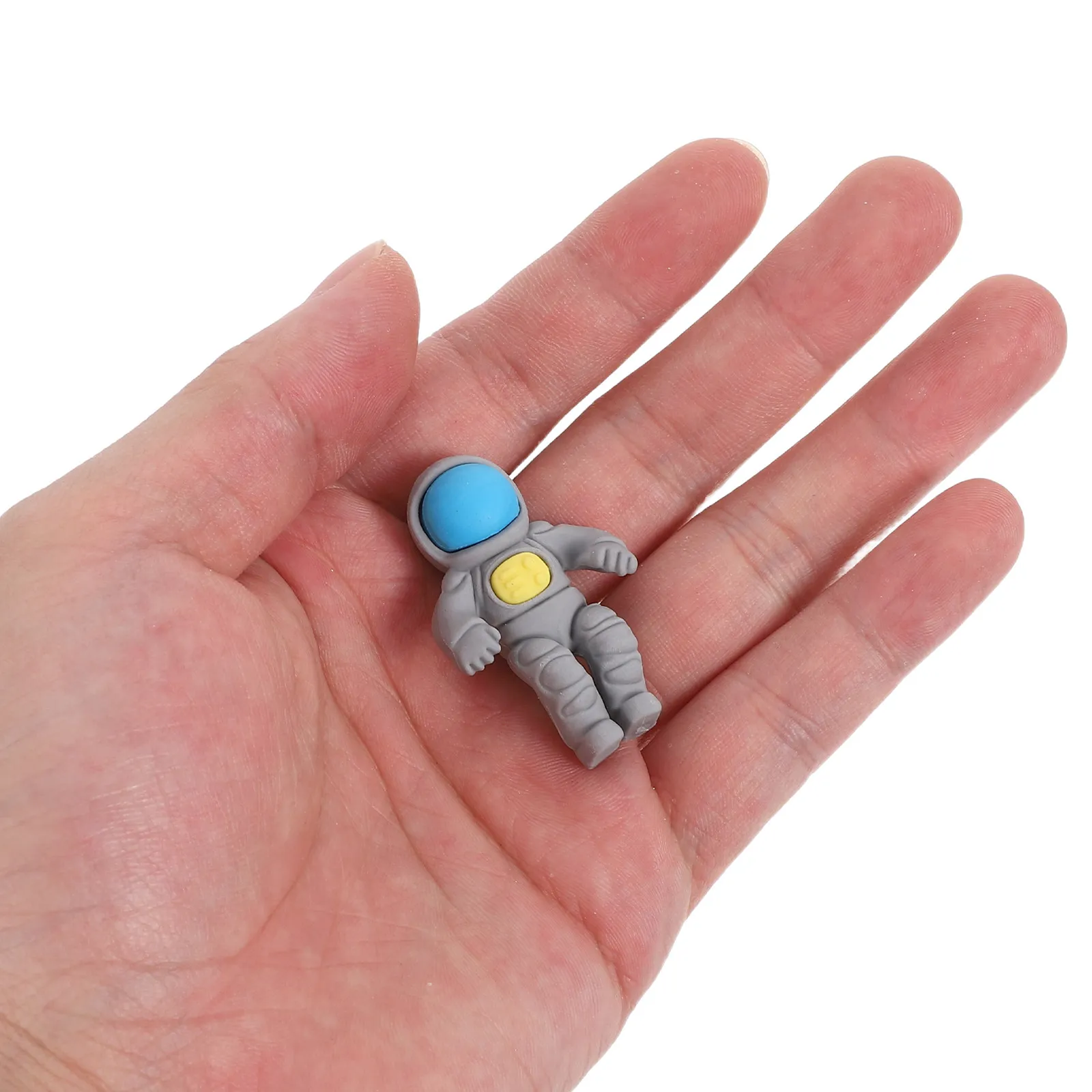 50Pcs Space Theme Erasers Bulk Cartoon Astronaut Rocket Satellite Mini Erasers Classroom Prizes Party Favors Homework Rewards