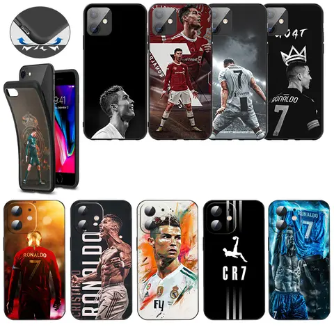 CA5 C-CR7 fútbol Ronaldo funda de silicona suave para Moto G 5G G9 G30 G50 G60 G52 E7 Power E32