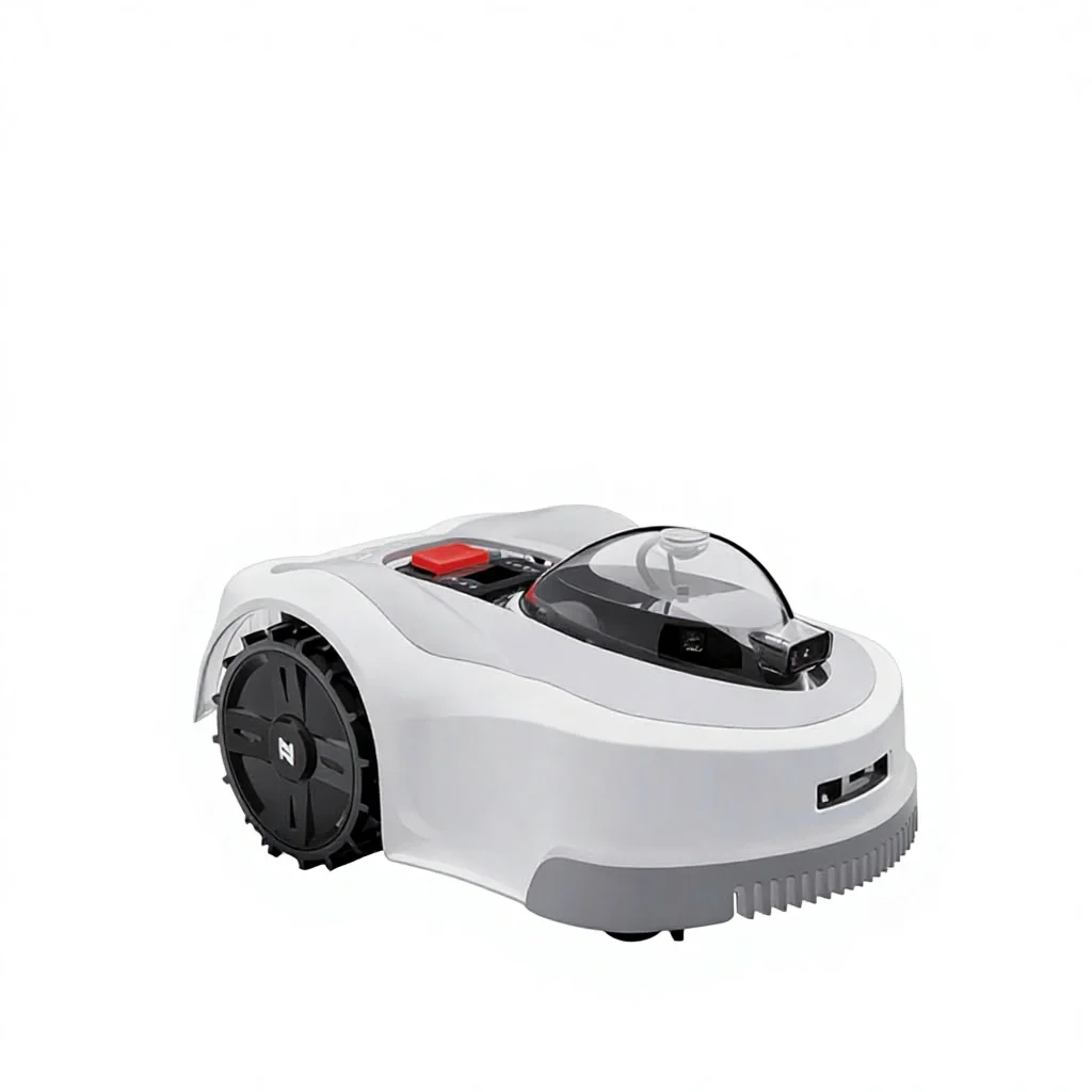 High Efficiency Automatic Lawn Mower N1000 Smart Sensing Adjustable Mobile Phone Planning Path Courtyard Mowing Robot