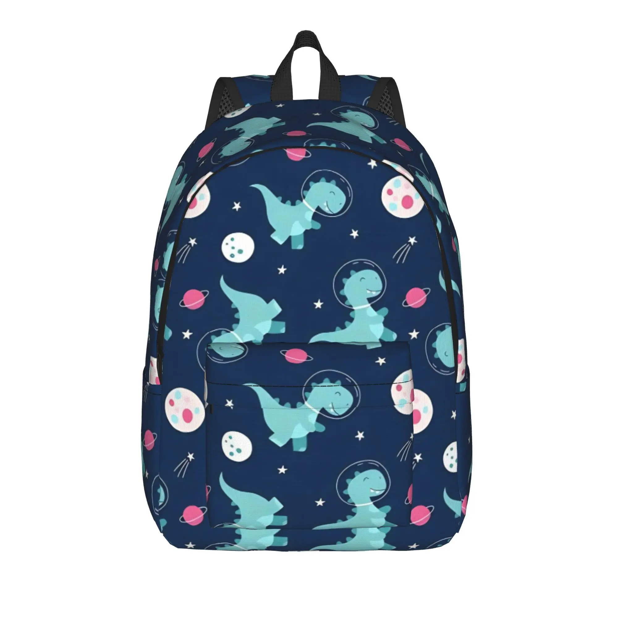 Space Astronaut Dinosaur Backpack  Aesthetic Backpacks Men Trekking Big High School Bags Colorful Rucksack