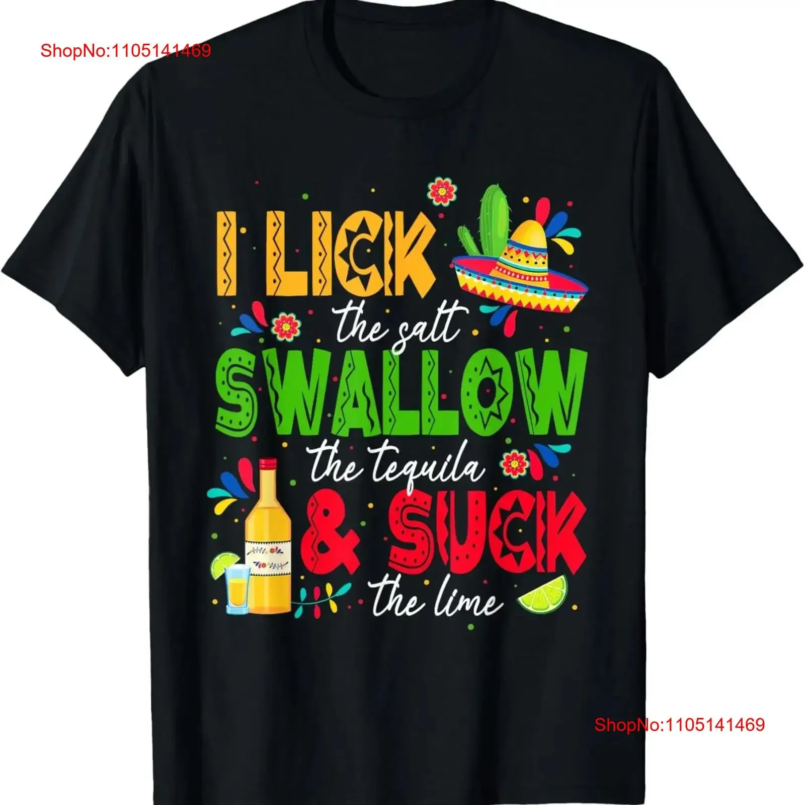I Lick the Salt Swallow Tequila Cinco De Mayo Fiesta T Shirt  vintage Washed Comfortable Versatile Casual Soft