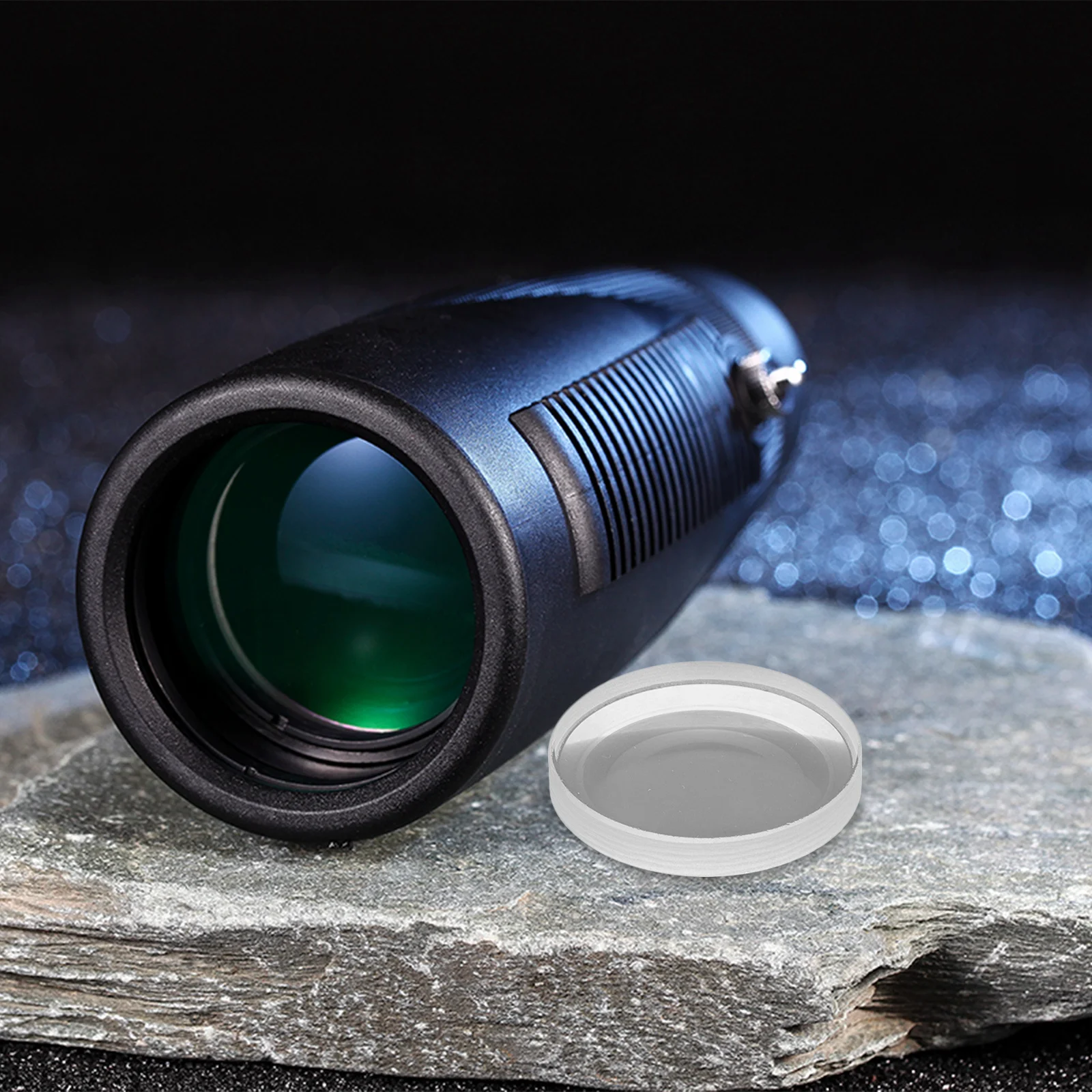 

1Set Optical Lens Physics Experiment Kit Convex Concave Glass Optical Lenses for Photography Telescope Supplies