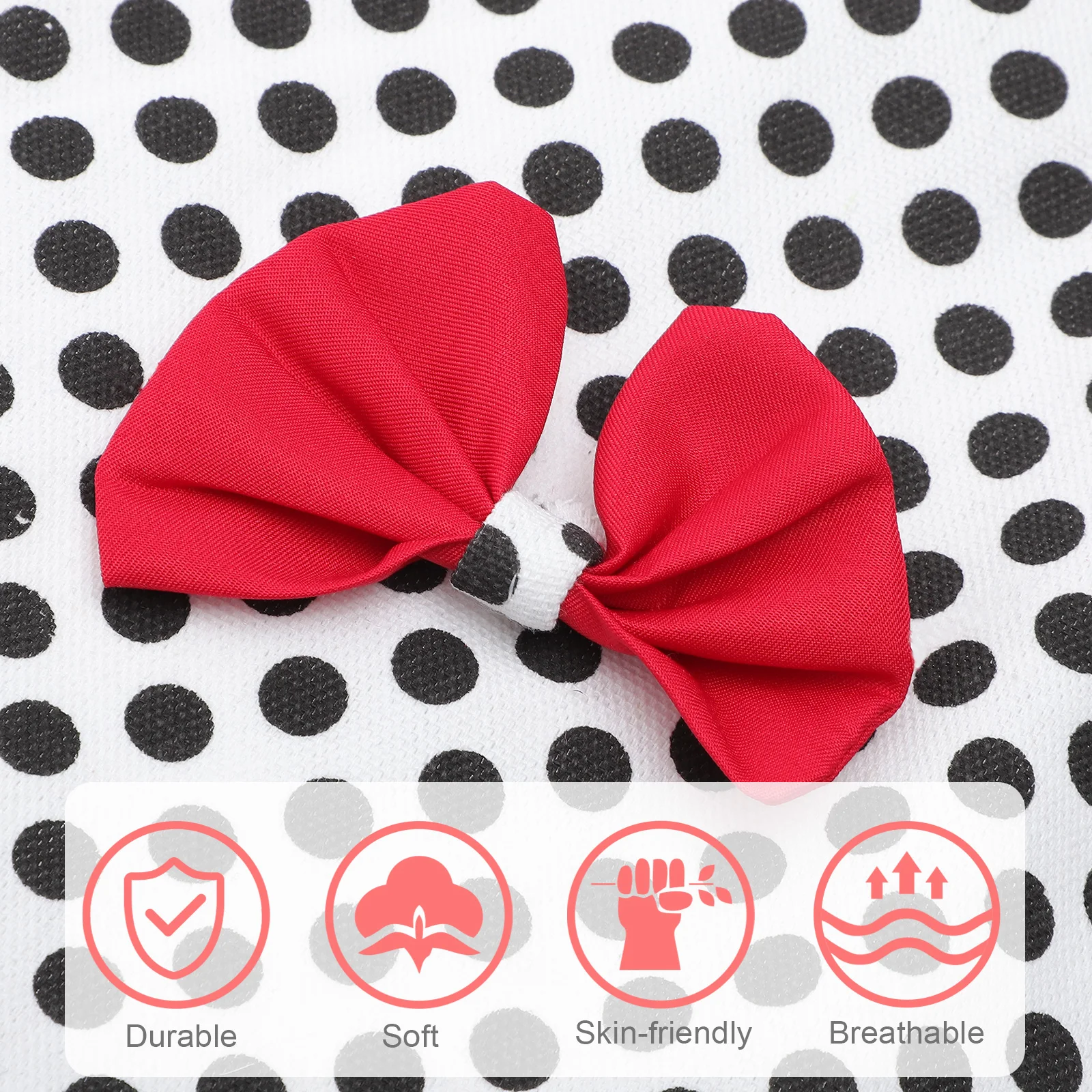 

2Pcs Cooking Apron Halter Neck Sleeveless Style Big Pocket Kitchen Workwear Fashion Housework Dotted Bowknot Apron