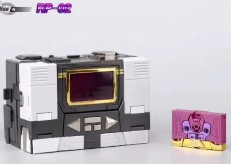 En Stock, juguete transformador FT RP02, tablero de armado, grabadora negra, cinta RP01C, regalos de modelos coleccionables