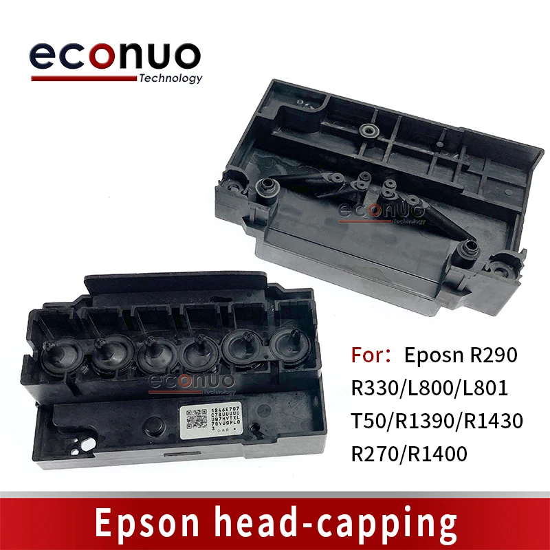 Print Head Cover for Epson L1800 L801 L800 L805 TX650 R290 T50 R1390 R390 R270 R1400 R1430 R330 P50 Head Nozzle Manifold Adapter