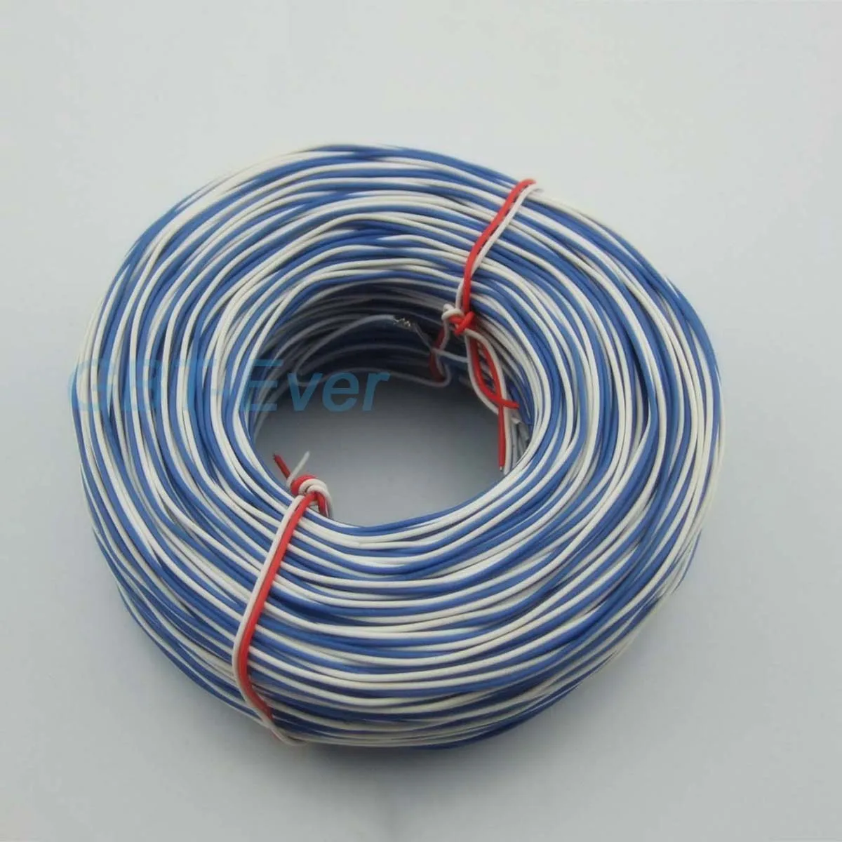 1 Meter 0.4 Square Copper Core Wire Soldering Wire Blue and White Tinned Wire Connecting Wire Diy Accessories