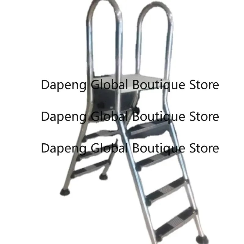 Steel Frame Access Ladder Large Outdoor Plastic Leisure Water Container Matching Accessory