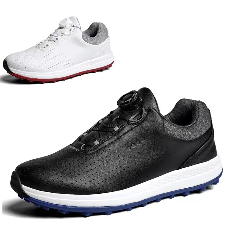 

Golf Shoes Male Breathable Lightweight Luxury Outdoor Sports Walking Golfing Casual Sneakers Men Non-slip Footwear