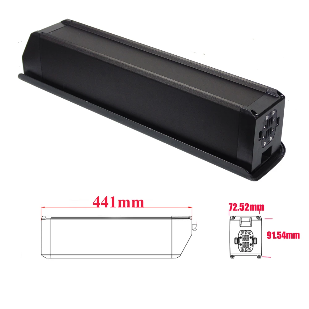 52V 48V 17.5Ah Reention Rhino Ebike Battery for Ride1Up Cafe Cruiser 700 Series Escape Pro Rize Leisure Accolmile Cola Bear 750w