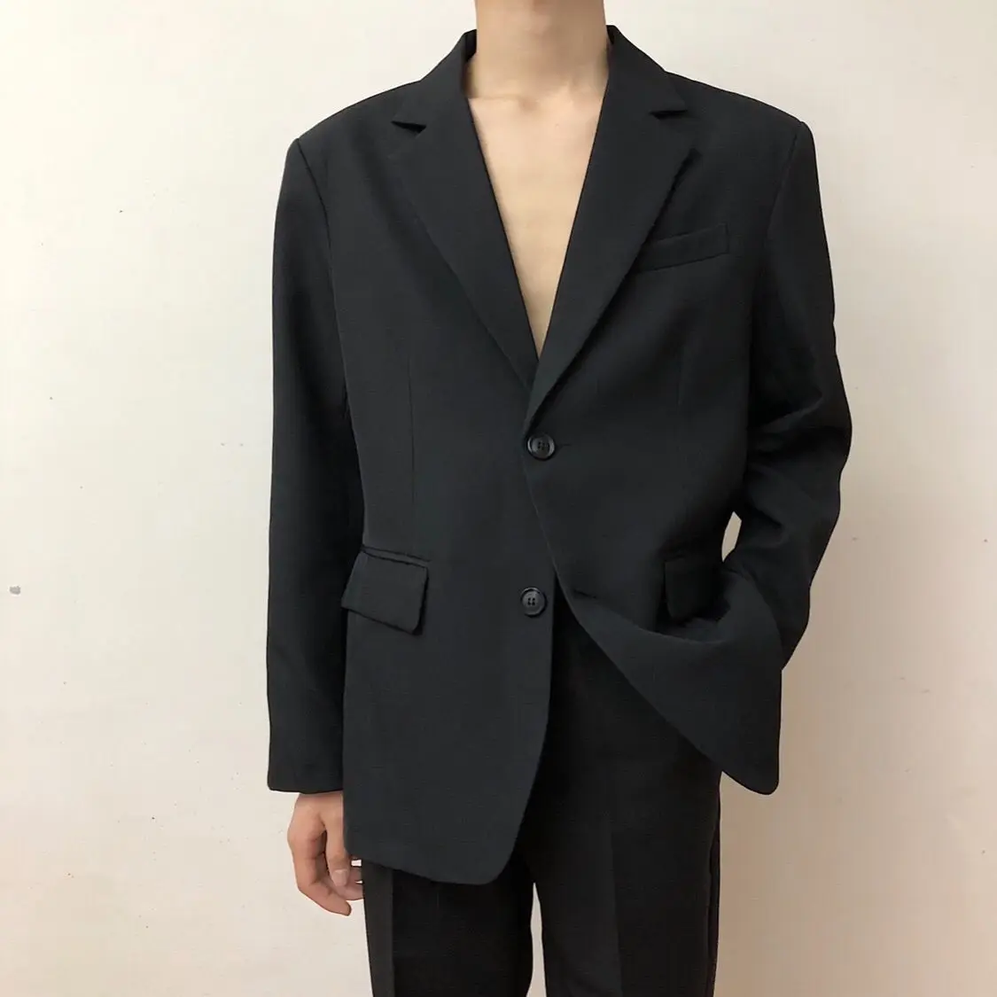 

Top Quality New Designer Luxury Brand Casual Fashion Solid Slim Fit Mens Blazer Suite Jacket Elegant Mens Clothing 2023 D45