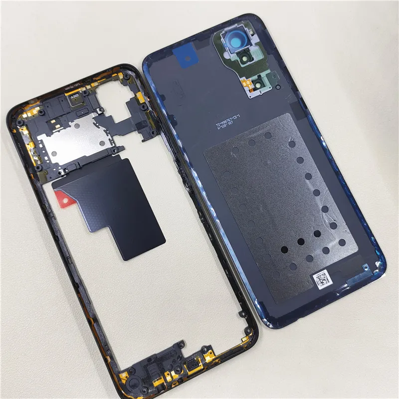 Full Complete Mobile Phone Housing Case For Honor X7B 5G Middle Frame+Battery Back Cover With Camera Lens Replacement