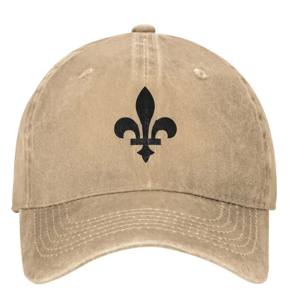 Quebec France Royal Baseball Cap Fleur De Lis Lily Hiking Fishing y2k Cool Trucker Hat Unisex Men Classic Sun-Proof Snapback Cap