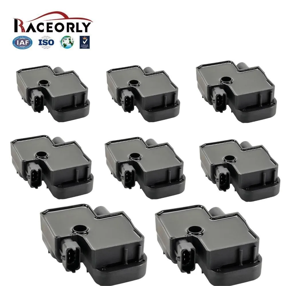 

RACEORLY 8x Ignition Coil For Mercedes Benz C43 AMG CL500 E500 ML430 R500 S430