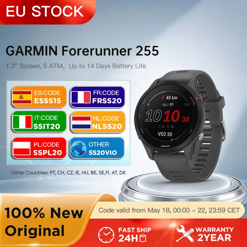 Smartwatch Garmin Forerunner 255