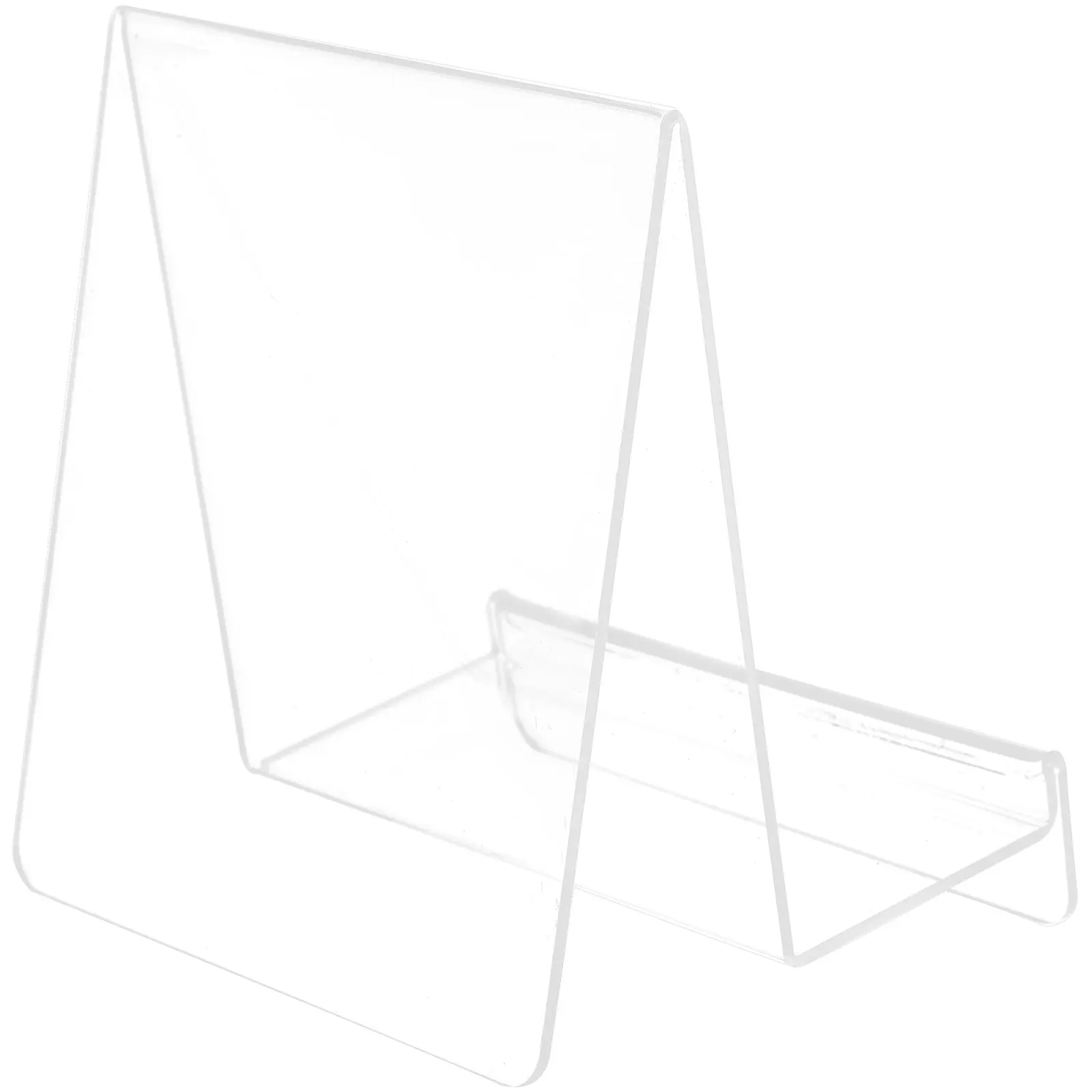 

Acrylic Book St Display Holder 6 2 Inches widened Storage Rack for Vinyl Records Books Collectibles Easel Desktop ganizer