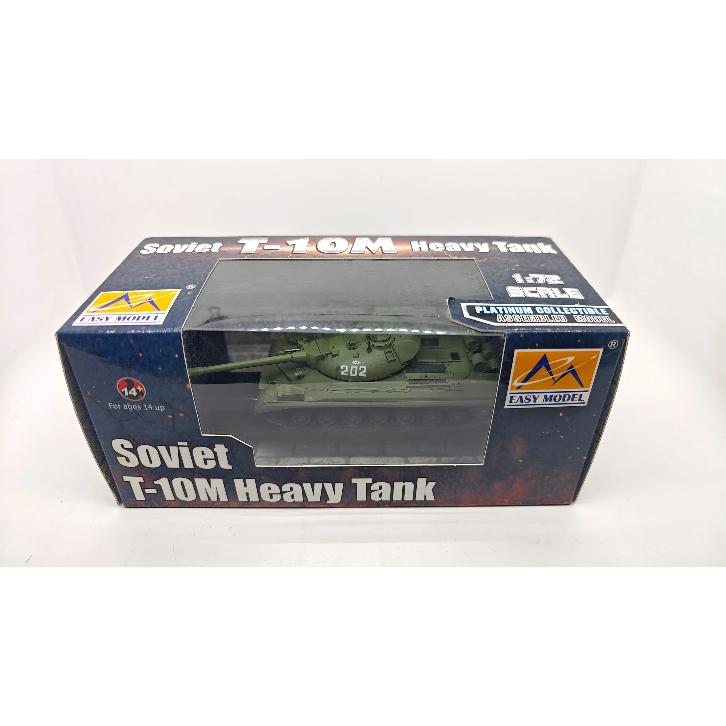 Spot 35177 1/72 Soviet T-10M Heavy Tank Model 202 # Static Finished Model (out of print)