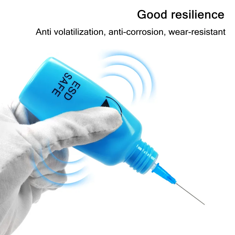 TE-P4 60/100ml Alcohol Bottle with Needle For Mobile Phone Repair Rosin Washing Board Water Tip Nozzle Solvent Empty Bottle