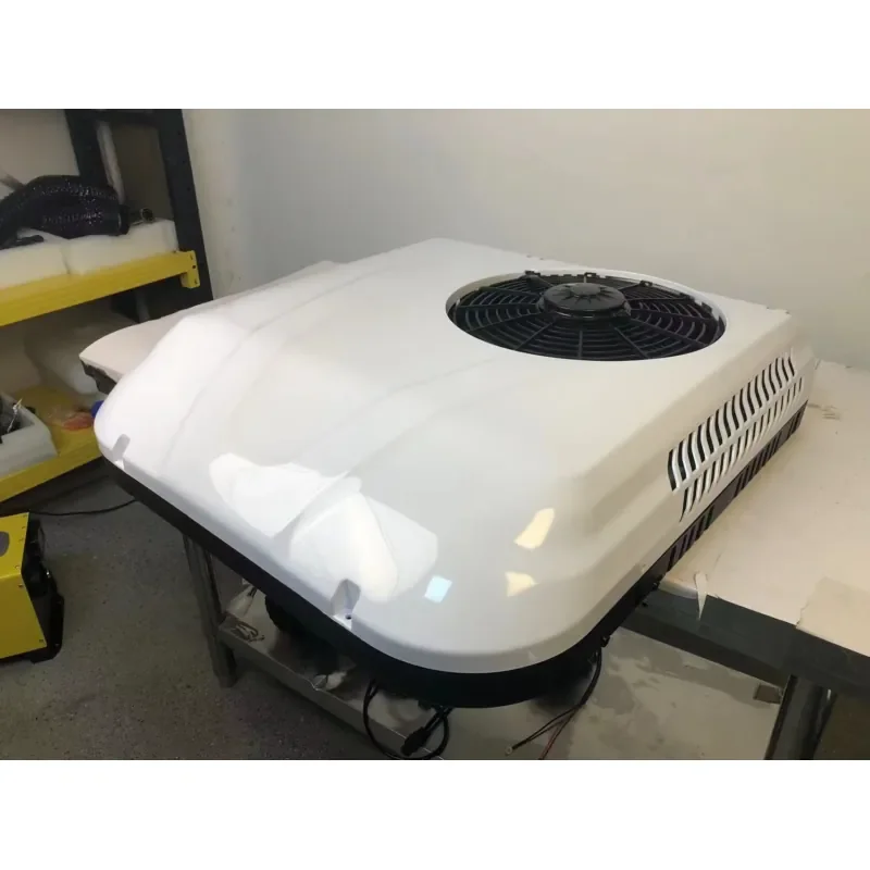 【2026 New Arrival】 XMZ-AC-D5 Easy Install 12V 24V DC RV Unit Auto Parking Air Conditioner for Motorhome Caravans Trucks Roof