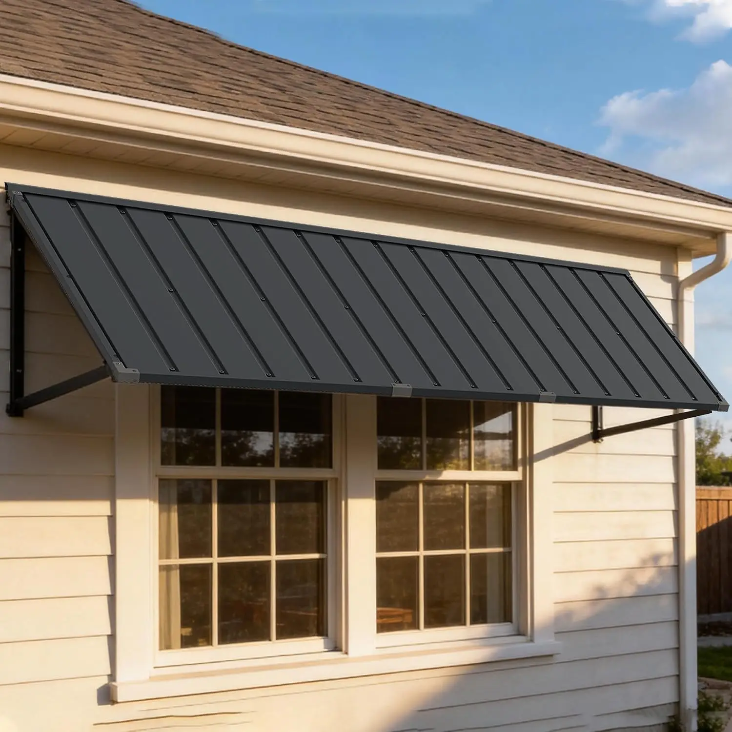 Metal Door Window Awning, 80