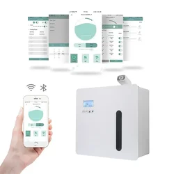 Smart Scent Air Machine For Home Waterless Essential Oil Diffuser Cover Up to 3000m³ Aromatherapy Diffuser For Large Room Office