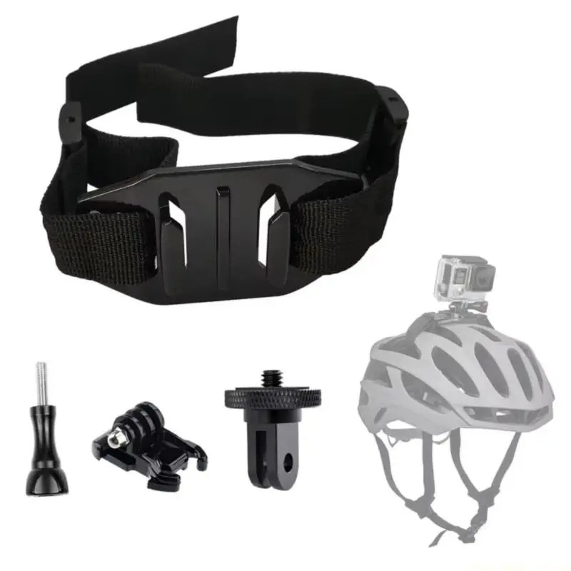 F62C Secure Buckle Type Helmet Camera Holder Dynamic Shot Motion Sports