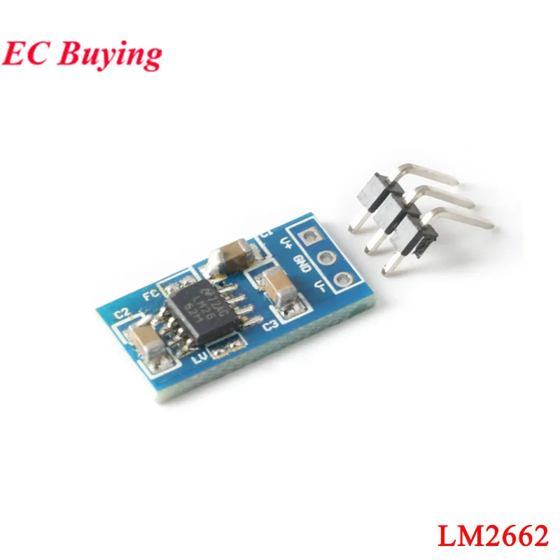 1Pc-20Pcs LM7660 LM2662 Switching Regulator Positive to Negative Voltage Converter 1.5-5.5V/10V Inverter Module Conversion Board