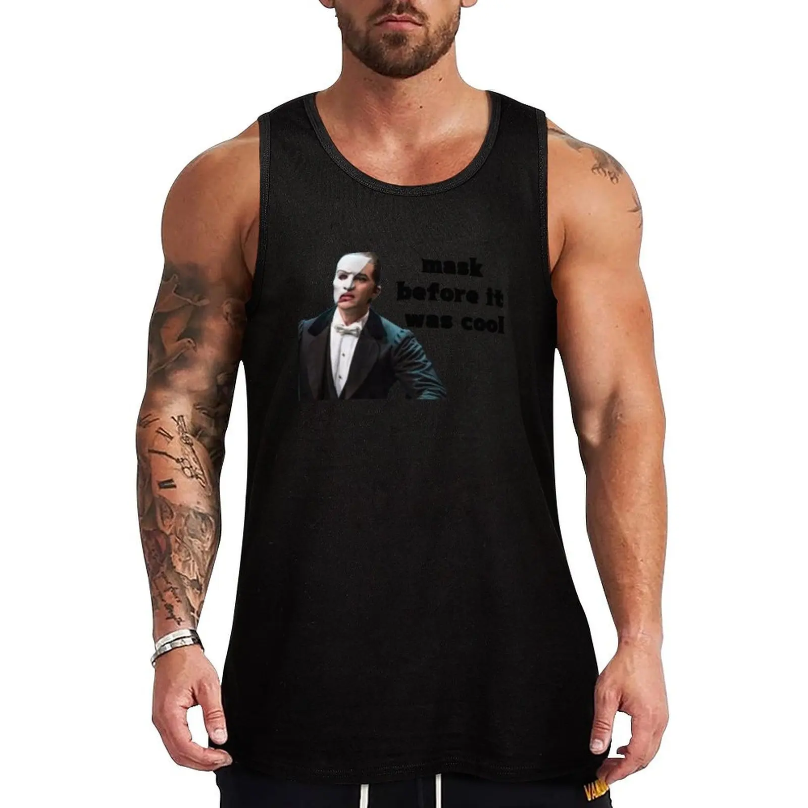 The Phantom of the opera Tank Top vest for men training weight vest