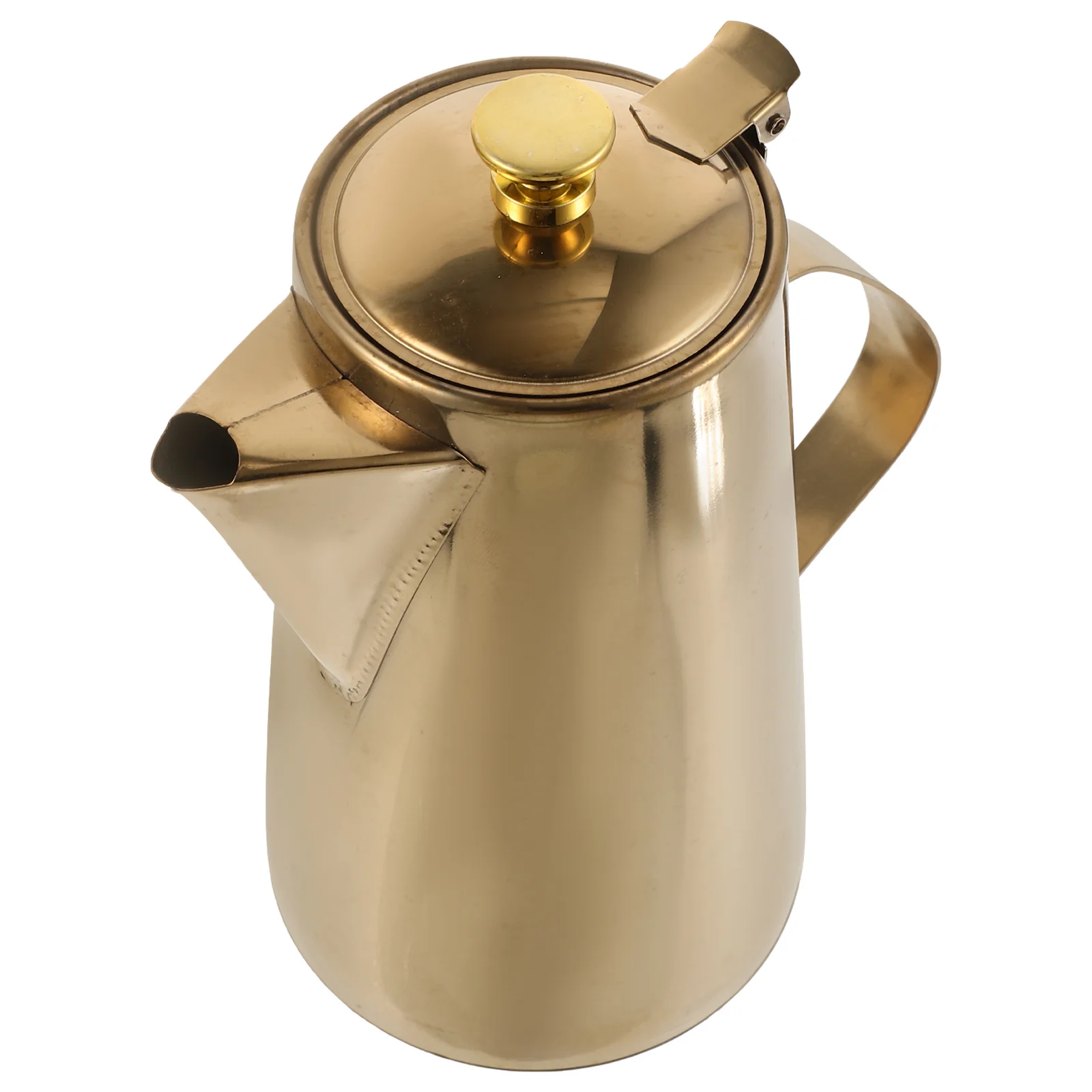 

Cold Water Pitcher Stainless Steel Water Jug Household Oil Pot Tea Kettle Kitchen Coffee Kettle Portable Dispenser