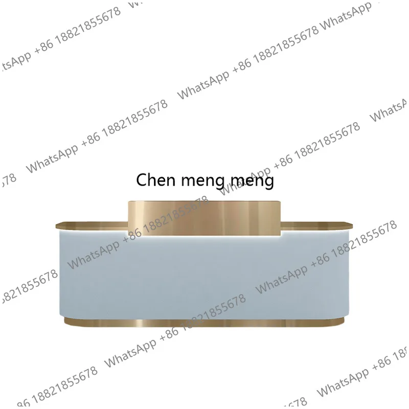 Counter Storage Reception Desks Simple Beauty Customer Center Reception Desks Modern Artificial Board Furniture