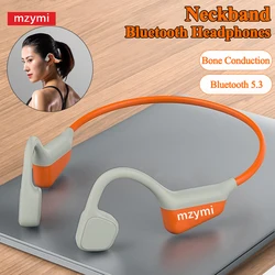 Mzymi-auriculares I18PRO con banda para el cuello, cascos deportivos de conducción ósea con sonido HiFi, TWS, inalámbricos, para XIAOMI