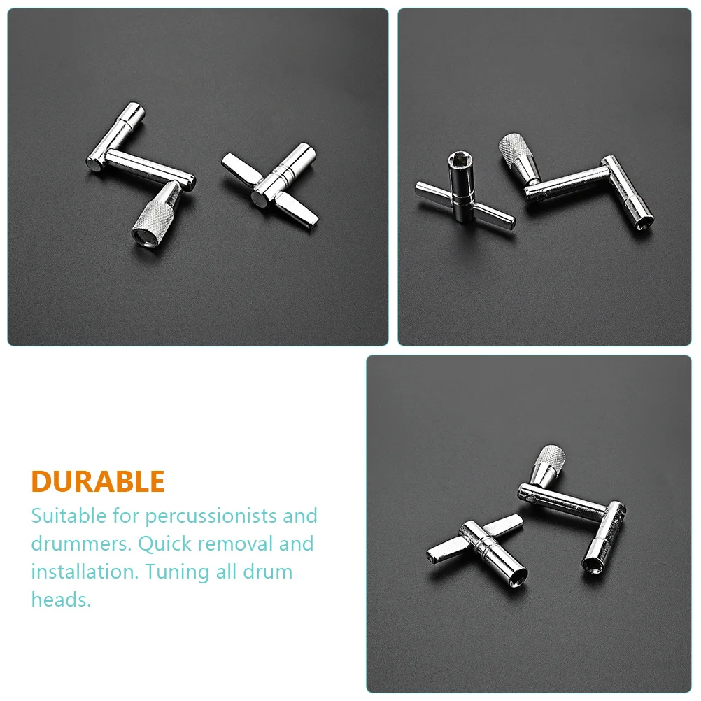 

1 set Metal Drum Keys Set Essential Tuning Tools for Drum Sets Drum Set Adjustment Wrench Drum Keys