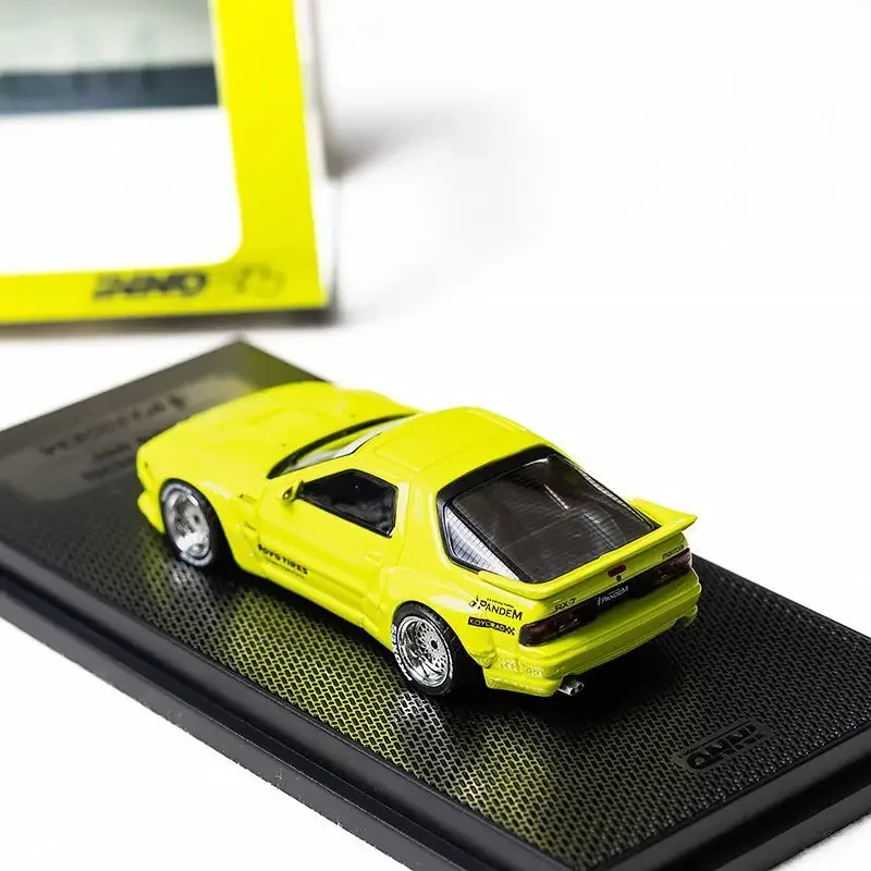 INNO 1/64 Mazda RX7 2025 malaisie exposition limitée alliage jouet véhicule à moteur moulé sous pression en métal modèle cadeaux