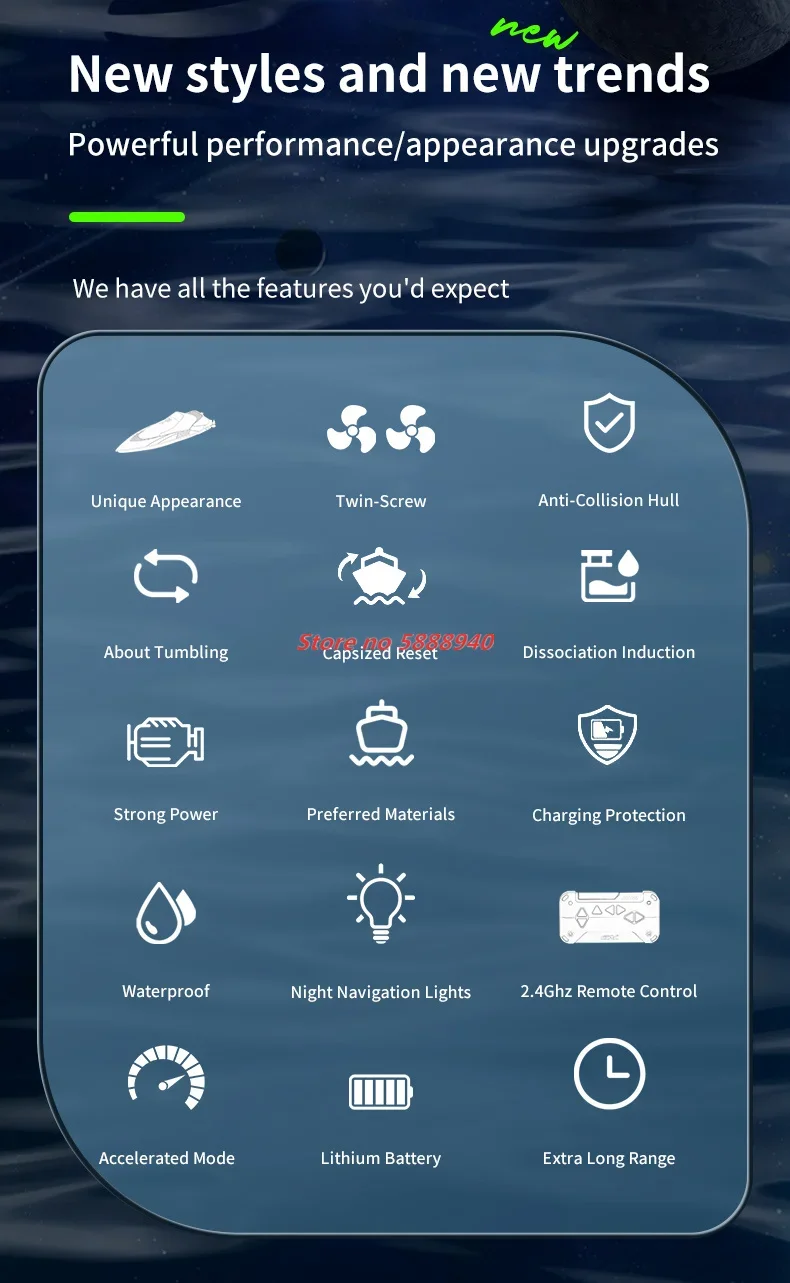 

Радиоуправляемый скоростной катер 2,4 ГГц, 10 км/ч, двухмоторный, электрический, для гонок, летняя игрушка для бассейна