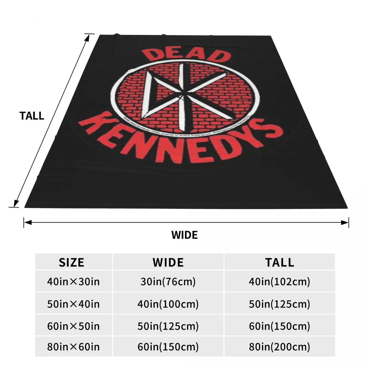 Dead Kennedys Blankets Fleece Sofa Throw Blanket Multi-function for Couch Bedding Travel Throws Bedspread Quilt