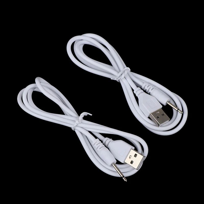 [NM]USB DC 2.5 Vibrator Charger Cable Cord For Rechargeable Adult Toys Vibrators Massagers Tool Universal USB Power Supply[NM]